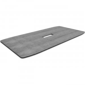Lorell Charcoal Laminate Rectangular Conference Tabletop 59688 LLR59688