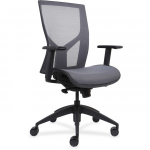 Lorell High-Back Chair w/Mesh Back & Seat 83110 LLR83110