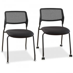 Lorell Armless Stackable Guest Chairs 84549 LLR84549