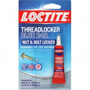Loctite Threadlocker Blue 242 Nut/Bolt Locker 209728 LOC209728