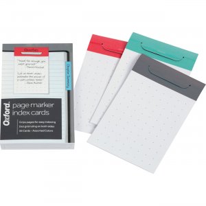 Oxford Page Marker Index Cards 334301M OXF334301M