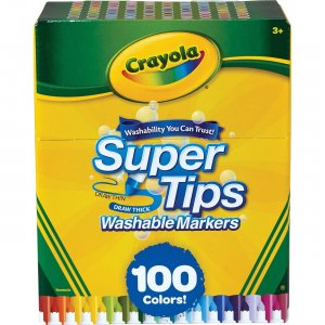Crayola SuperTips Washable Markers 585100 CYO585100