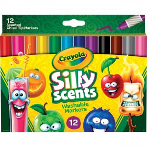 Crayola Silly Scents Slim Scented Washable Markers 588199 CYO588199