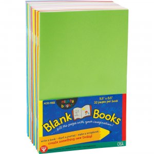 Hygloss Mighty Bright Blank Books 77720 HYX77720