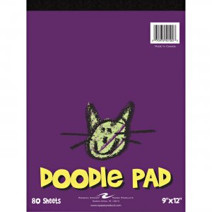 Roaring Spring Spring Kids Doodle Pad - Letter 50100 ROA50100