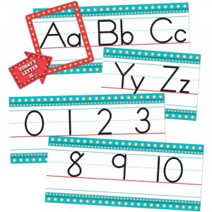 Teacher Created Resources Marquee Alphabet Bulletin Board Set 3548 TCR3548