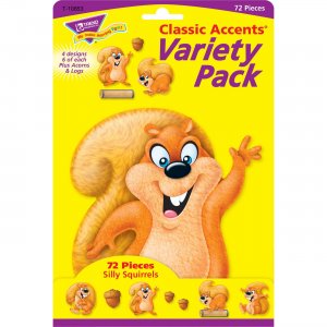 TREND Silly Squirrels Accents Variety Pack 10653 TEP10653