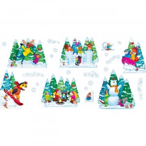 TREND Wonderful Winter Bulletin Board Set 8286 TEP8286