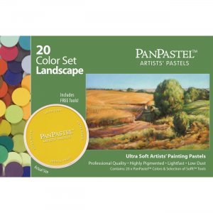Armadillo Arts & Craft 20-color Landscaping Colors Pastels 30202 AMZ30202
