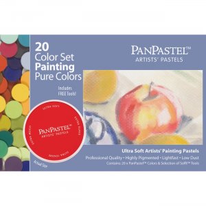 Armadillo Arts & Craft 20-color Pure Colors Paint Pastels 30201 AMZ30201