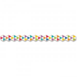 Creative Teaching Press Rustic Triangles Border 83781 CTC83781