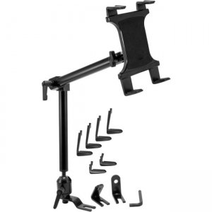 MacLocks Universal Tablet Holder with 22" Heavy Duty Seat Rail Mount ELD-UNVTBVMSRM22