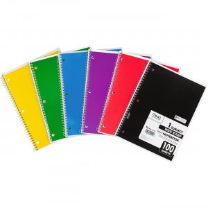 Mead Spiral Bound Wide Ruled Notebooks 05514BD MEA05514BD