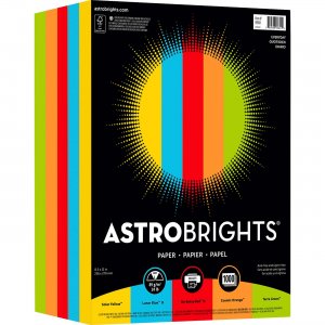 Astro Astrobrights Everyday Color Paper 99611 WAU99611