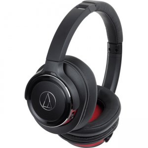 Audio-Technica Solid Bass Wireless Over-Ear Headphones with Built-in Mic & Control ATH-WS660BTBRD ATH-WS660BT