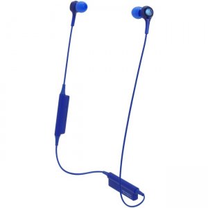 Audio-Technica Wireless In-ear Headphones with In-line Mic & Control ATH-CK200BTBL ATH-CK200BT
