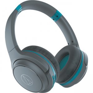 Audio-Technica Wireless On-Ear Headphones with Built-in Mic & Controls ATH-S200BTGBL ATH-S200BT