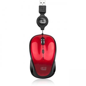 Adesso iMouse - USB Illuminated Retractable Mini Mouse IMOUSE S8R S8R