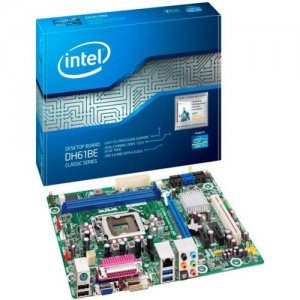 Intel - IMSourcing Certified Pre-Owned Classic Desktop Motherboard - Refurbished BOXDH61BEB3-RF DH61BE