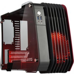 Enermax STEELWING Computer Case with ERV550SWT 80 PLUS Gold 550 Watt PSU ECB2010R(W/PSU) ECB2010R