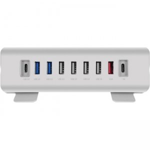 Macally USB-A to 9 Port USB-A / USB-C Hub & Charger TRIHUB9