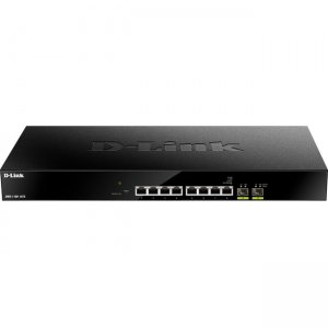 D-Link 8-Port Multi-Gigabit Ethernet Smart Managed Switch with 2 10GbE SFP+ Ports DMS-1100-10TS