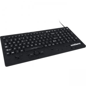 Wetkeys Rugged-Point Keyboard KBWKRC105SPI-BK