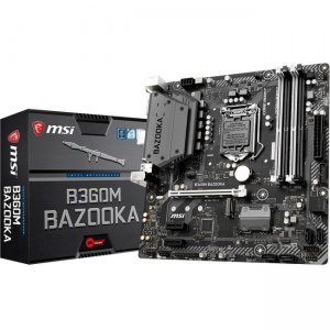 MSI Desktop Motherboard B360MBAZKA B360M BAZOOKA