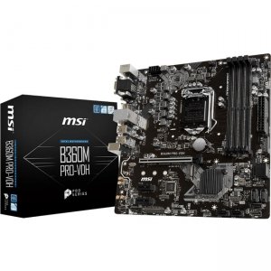 MSI Desktop Motherboard B360MPROVDH B360M PRO-VDH