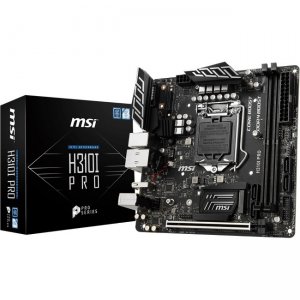 MSI Desktop Motherboard H310IPRO H310I PRO