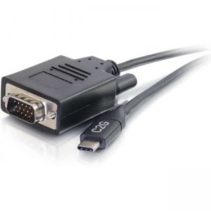 C2G 6ft USB C to VGA Adapter Cable - Video Adapter 26895