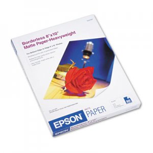 Epson Premium Matte Presentation Paper, 45 lbs., 8 x 10, 50 Sheets/Pack EPSS041467 S041467