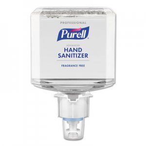 PURELL Professional Advanced Hand Sanitizer Fragrance Free Foam, ES8 Dispenser, 2/CT GOJ775202 7752-02