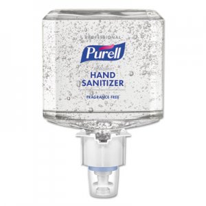 PURELL Professional Advanced Hand Sanitizer Fragrance Free Gel, For ES6 Dispenser, 2/CT GOJ646002 6460-02