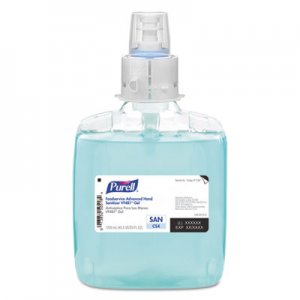 PURELL Foodservice Advanced Hand Sanitizer VF481 Gel, 1200 mL, For CS4 Dispensers, 2/CT GOJ516803 5168-03