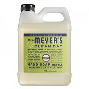 Mrs. Meyer's Clean Day Liquid Hand Soap, Lemon, 33 oz, 6/Carton SJN651327 651327