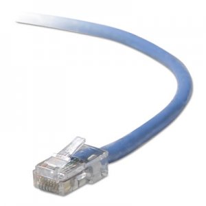 Belkin CAT5e Patch Cables, RJ45, 2 m, Blue BLKA3L791BT02BL A3L791BT02MBLUS