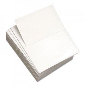 Domtar Custom Cut-Sheet Copy Paper, 20 lb, 8 1/2 x 11, White, Perfed 5 1/2", 1 RM