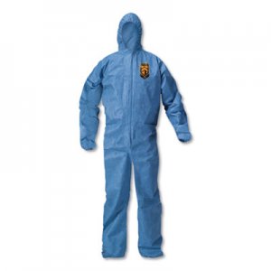 KleenGuard A20 Breathable Particle Protection Coveralls, X-Large, Blue, 24/Carton KCC58514 KCC 58514
