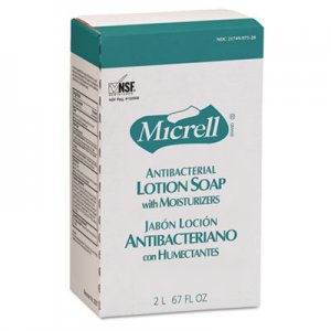 Micrell Antibacterial Lotion Soap, Amber, NXT 2000 ml Refill, 4/Carton GOJ225704 2257-04