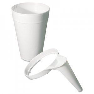 Dart Plastic Pitcher Handle, For 32/44oz Foam Cups, White, 25/Bag, 20 Bags/Carton DCC32PHW 32PHW