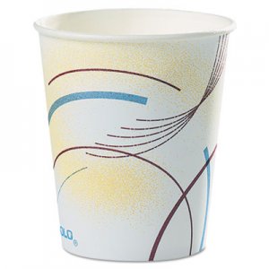 Dart Paper Water Cups, 5 oz., Cold, Meridian Design, Multicolored, 100/Bag SCC52MD 52MD-0062