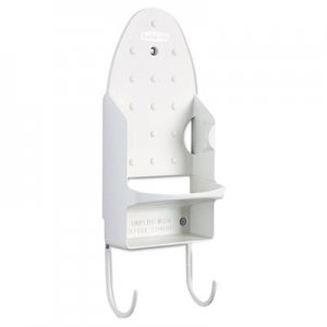 Rubbermaid Commercial Ironing Organizer, 5 1/4w x 4d x 15 1/2h, Plastic, White RCP2455WHI FG245506WHT