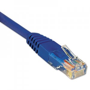 Tripp Lite N002-003-BL 3ft Cat5e 350MHz Molded Cable RJ45 M/M Blue, 3' TRPN002003BL N002-003-BL