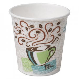 Dixie Hot Cups, Paper, 10oz, Coffee Dreams Design, 1000/Carton DXE92959 92959
