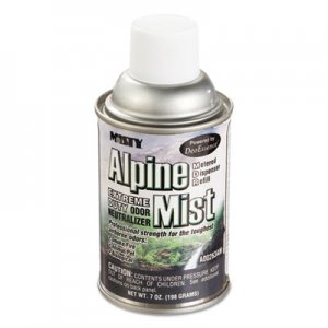 MISTY Metered Odor Neutralizer Refills, Alpine Mist, 7oz, Aerosol, 12/Carton AMR1039401 1039401