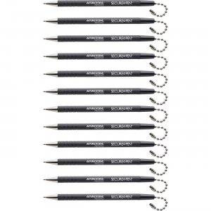MMF Industries Secure-A-Pen Replacement Antimicrobial Pen 28704BX MMF28704BX