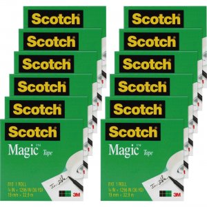 Scotch Magic Tape 810341296PK MMM810341296PK