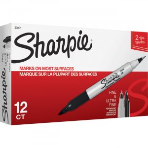 Sanford Sharpie Twin Tip Markers 32001BX SAN32001BX