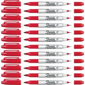 Sanford Sharpie Twin Tip Markers 32002BX SAN32002BX